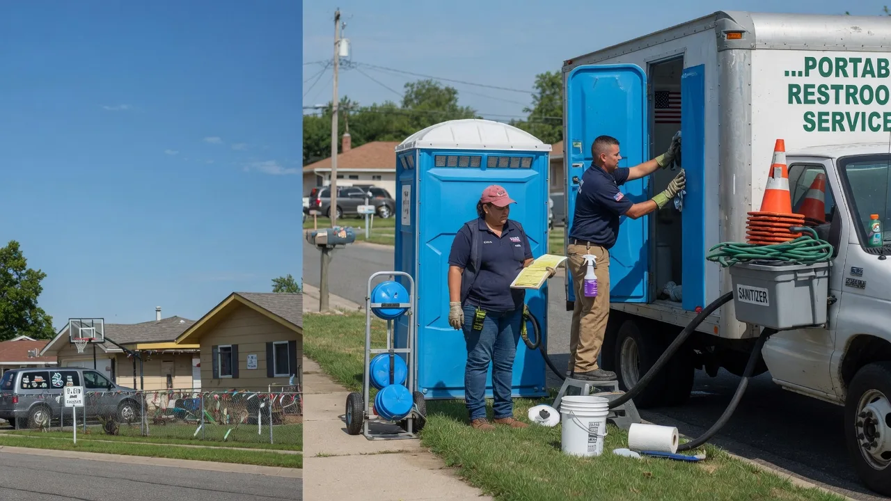 Portable Toilet Rental in Dudley, MO near me